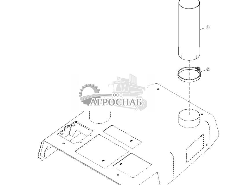 Хромированная выхлопная труба - ST823194 92.jpg
